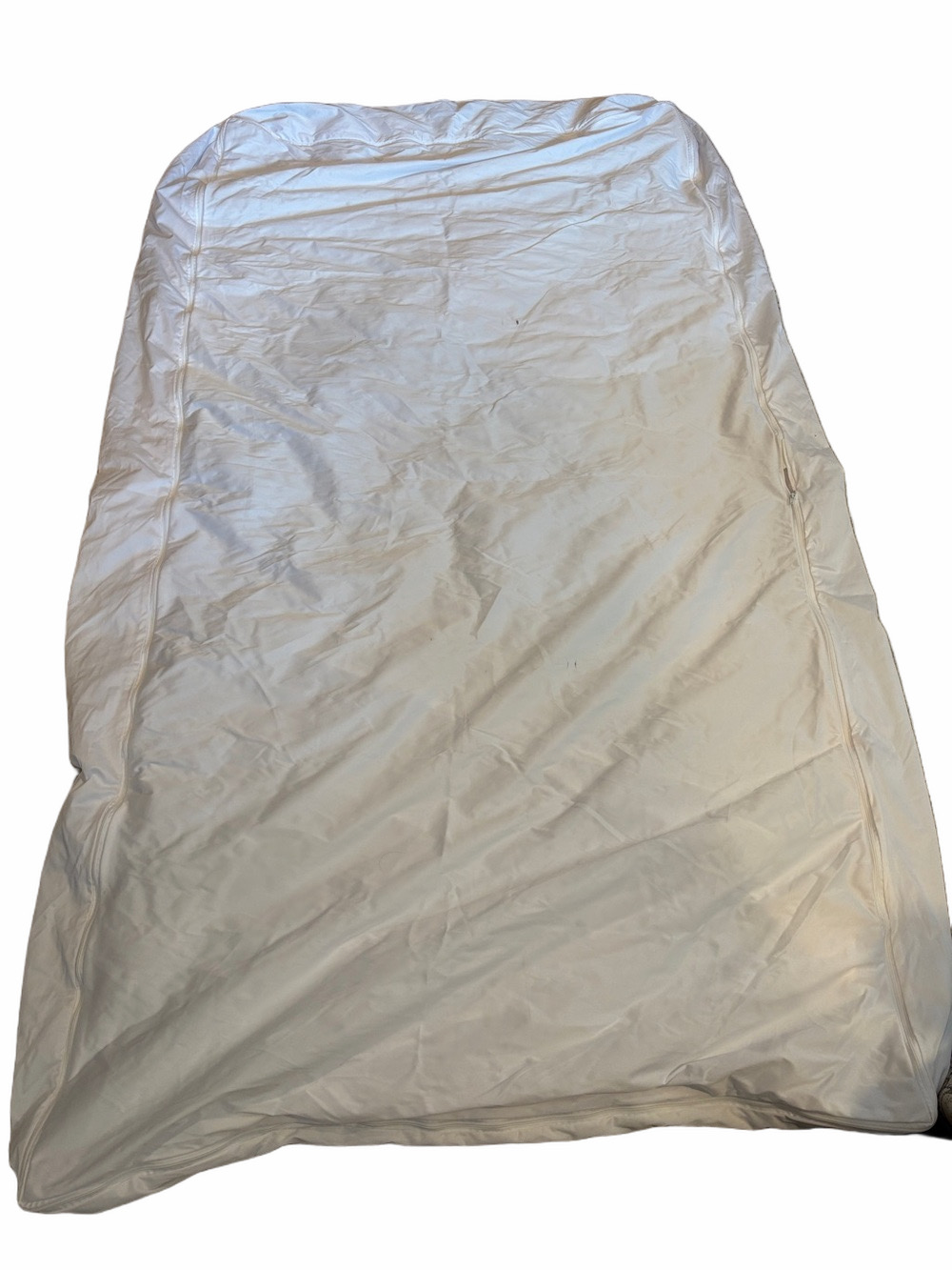 Twin/Twin XL Fully Zippered White Bed Bug Mattress Protector